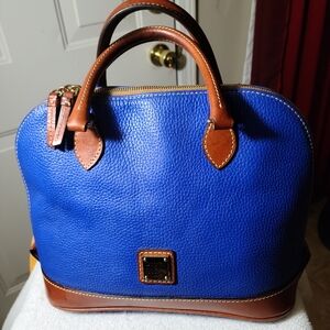 Dooney and Bourke Dome Satchel purse is very unique and popular bag.
